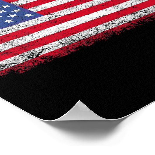 Patriotic Usa Flag 4th Of July For Men Women Kids Poster (Ecke)