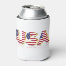 Patriotic USA Flag Can Cooler Dosenkühler