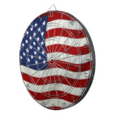 Patriotic USA Flag Dart Board Dartscheibe (Vorderseite rechts)