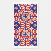 Patriotic USA Flag Design Serviette (Vorderseite)
