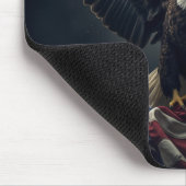Patriotic USA Flag Eagle Mousepad (Ecke)