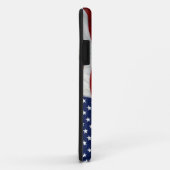 Patriotic USA Flag iPhone Case (Hinten/Rechts)