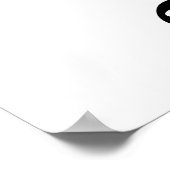 Patriotic USA Flag Print Poster (Ecke)