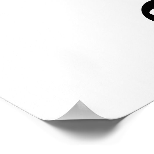 Patriotic USA Flag Print Poster (Ecke)