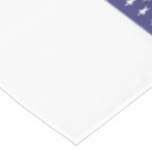Patriotic USA Flag Tableclout Tischdecke (Schrägansicht)
