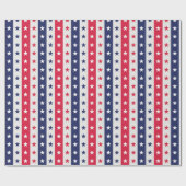 Patriotic USA flagge US Flagge American Geschenkpapier (Flach)