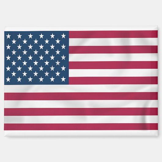 Patriotic USA Flaggenmagnet für jede Oberfläche Magnet (Vorderseite)