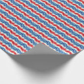 Patriotic USA Gift Wrapping Paper Geschenkpapier (Ecke)