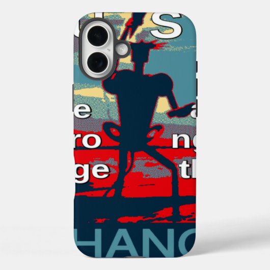 Patriotic USA Hope Graphic Art Print Design Case-Mate iPhone Hülle (Rückseite)