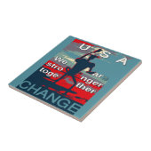 Patriotic USA Hope Graphic Art Print Design Fliese (Seite)