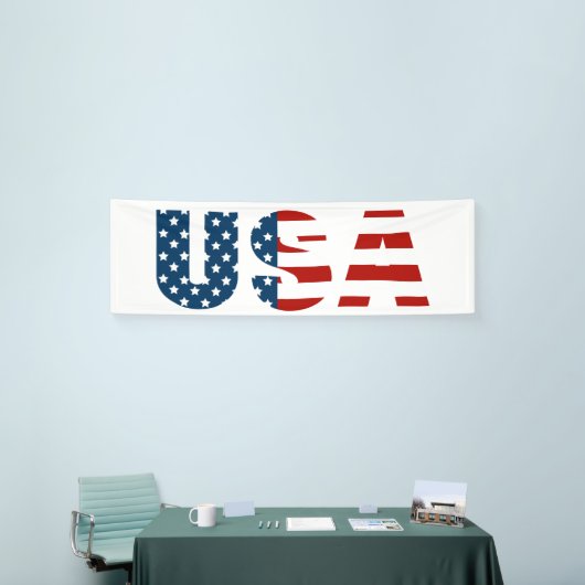 Patriotic USA Indoor Banner (Messeveranstaltung)