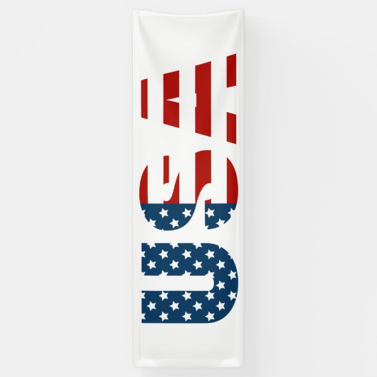 Patriotic USA Indoor Banner (Vertikal)