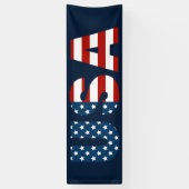 Patriotic USA Indoor Banner (Vertikal)