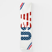 Patriotic USA Indoor Banner (Vertikal)