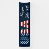 Patriotic USA Indoor Banner (Vertikal)