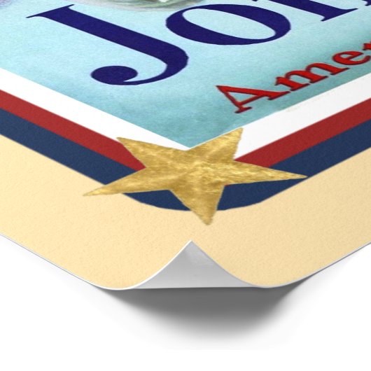 Patriotic USA - Red Cross Join Poster (Ecke)