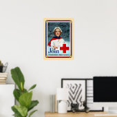 Patriotic USA - Red Cross Join Poster (Heimbüro)