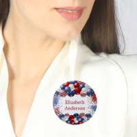 Patriotic USA Rot-Blau-Flaggenmarke
