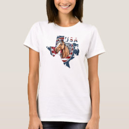 Patriotic USA Texas T-Shirt