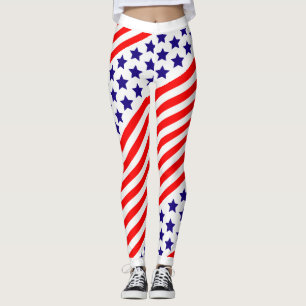 Patriotic USA US Flagge Leggings