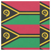 Patriotic Vanuatu Flag Stoff (Nahaufnahme)