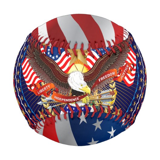 Patriotic Veteran Baseball (Rückseite)