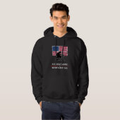 Patriotic Veteran Memorial Tribute Hoodie (Vorne ganz)
