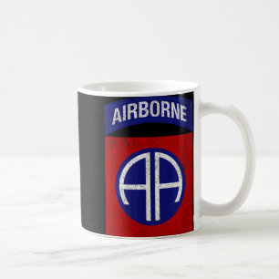 Patriotic Veteran Military erschüttert 82. Airborn Kaffeetasse