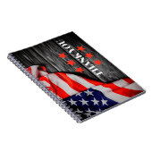 Patriotic Vielen Dank Notizblock (Rechte Seite)