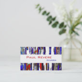 Patriotic ~ Visitenkarten Visitenkarte (Stehend Vorderseite)