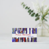 Patriotic ~ Visitenkarten Visitenkarte (Stehend Vorderseite)