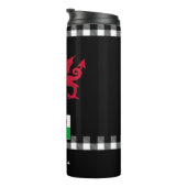 Patriotic Wales travel Mug, Cymru, walisische Flag Thermosbecher (Nach rechts gedreht)