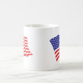 Patriotic Wedding Kaffeetasse (Mittel)