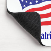 Patriotic Wedding Mousepad (Ecke)