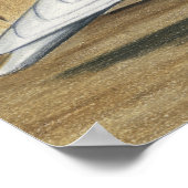 Patriotic West Pigeon Poster (Ecke)