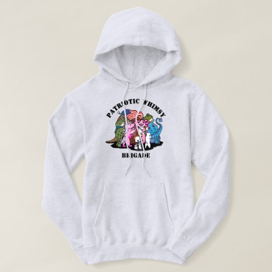 Patriotic Whimsy Brigade Hoodie (Design vorne)