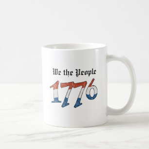 Patriotic Wir das Volk 1776 Kaffeetasse