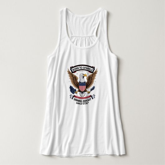 Patriotic Women's 4. Juli Shirt (Design Vorderseite)