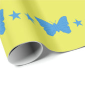 Patriotic wrapping paper with Flag of Bady Bassit Geschenkpapier (Rolleneckpunkt)
