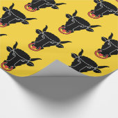 Patriotic wrapping paper with Flag of Uri Geschenkpapier (Ecke)