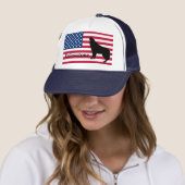 Patriotic Yellowstone Hat Truckerkappe (Beispiel)