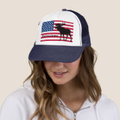 Patriotic Yellowstone Hat Truckerkappe (Beispiel)