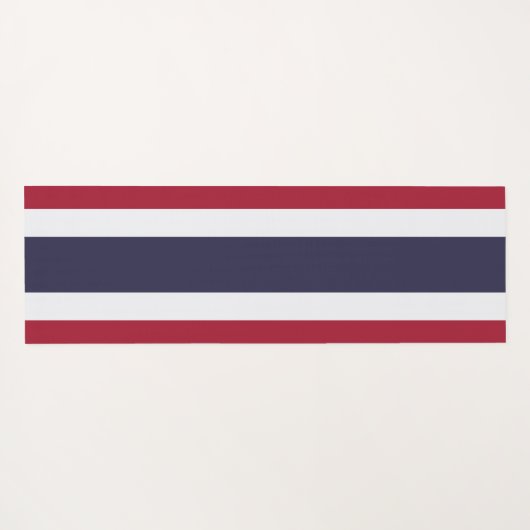 Patriotic Yoga Mats with flag of Thailand Yogamatte (Rückseite (Horizontal))
