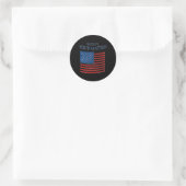 Patriotic Your Vote's American Flag Design Sticker (Tasche)