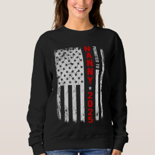 Patriotic zum ersten Mal nach Nanny Est 2025 beför Sweatshirt