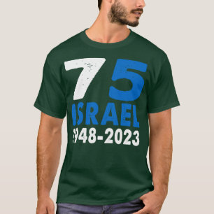 PatrioticPride 75-jähriges Jubiläum israelische Fl T-Shirt