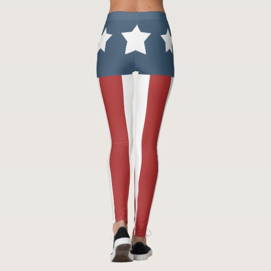 Patriotikamerikaner Leggings (Rückseite)