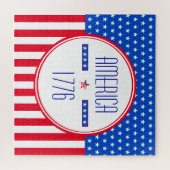 Patriotikamerikaner Puzzle (Horizontal)