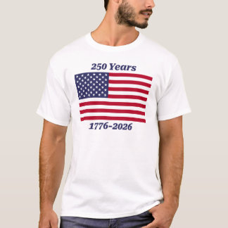 Patriotisch 250 Jahre 1776-2026 T-Shirt