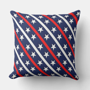 Patriotisch, 4. Juli, Outdoor Pillow Kissen